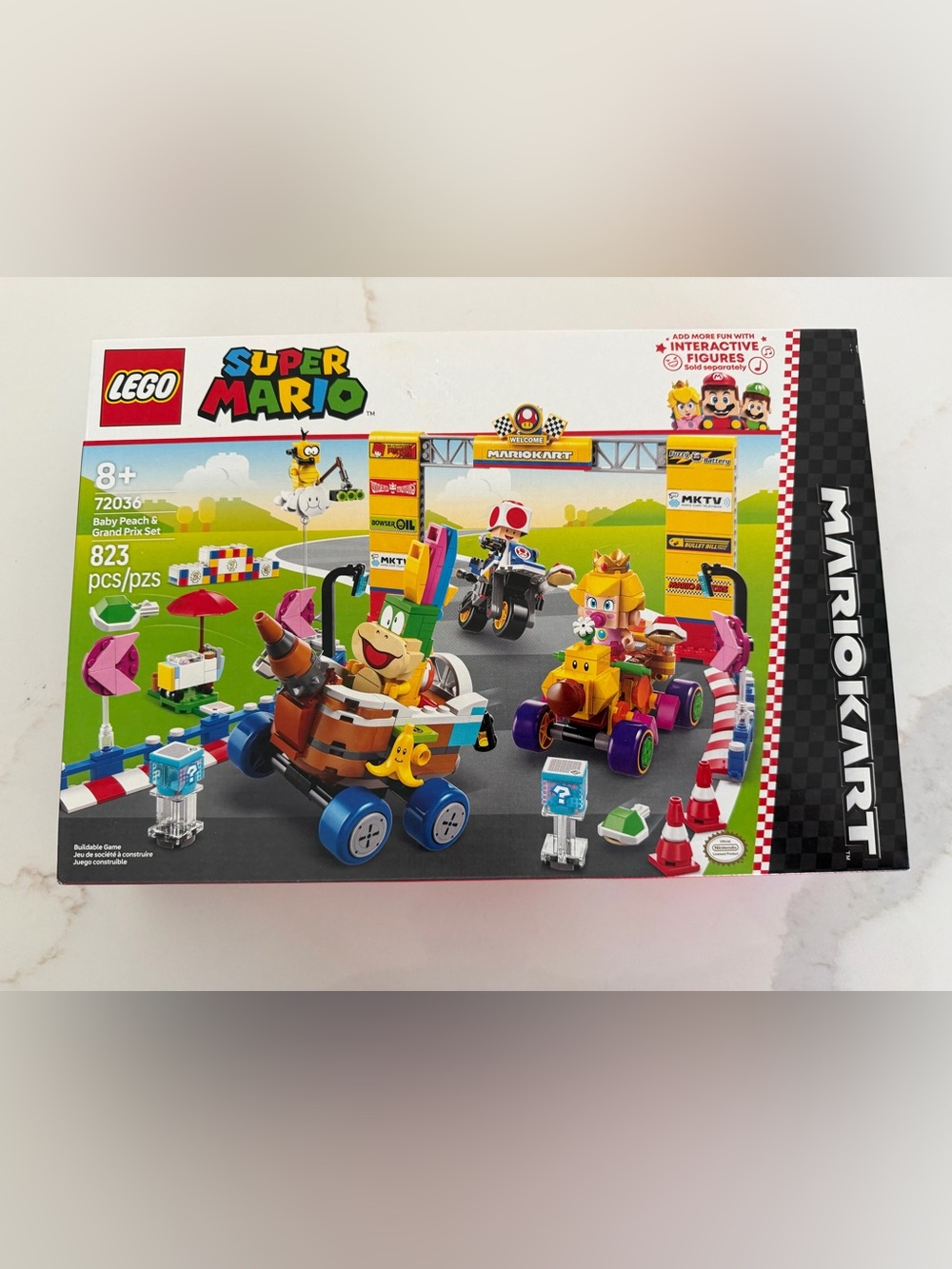 LEGO Super Mario Baby Peach & Grand Prix Set (Set 72036)
